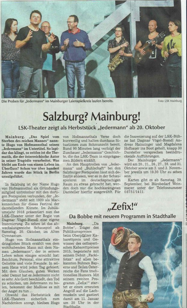 Hallertauer Zeitung 21.09.2018